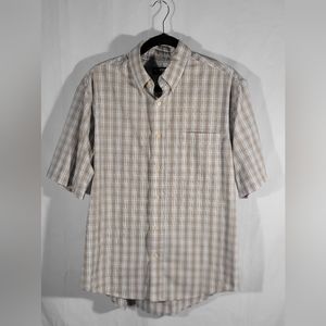 Puritan wrinkle resistance short sleeved button up